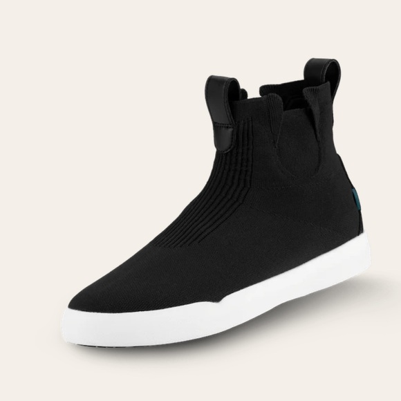 VESSI Weekend Chelsea Sneaker M12 Asphalt Black New‎ With Tags - Picture 1 of 14